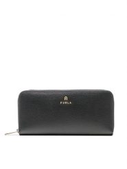 Furla Duży Portfel Damski Camelia WP00313-ARE000-O6000-1-007-20-CN-P Czarny. Czarne portfele Furla, bez wzorów, ze skóry. Za 549.99 zł.