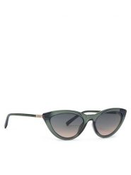 Guess Okulary przeciwsłoneczne GU3053 Zielony. Zielone okulary przeciwsłoneczne Guess, z aplikacjami, z tworzywa sztucznego. Za 279.99 zł.