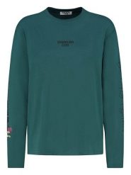 Sublevel Koszulka w kolorze morskim rozmiar: XL. Niebieskie bluzki Sublevel, xl, bez wzorów, z bawełny, bez kołnierzyka, bez ramiączek. Za 66.00 zł.