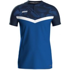 Jersey Jako Iconic. Niebieskie koszulki sportowe JAKO, bez wzorów, z jersey, bez ramiączek, do piłki nożnej. Za 241.00 zł.