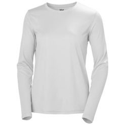 Bluza damska Helly Hansen Tech Crels 2.0. Szare bluzy Helly Hansen, m, bez wzorów, z materiału, bez kaptura. Za 194.50 zł.