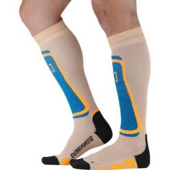 Skarpetki Monnet Fusion. Brązowe skarpety MONNET, bez wzorów. Za 221.50 zł.