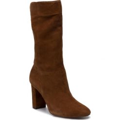 Botki LAUREN RALPH LAUREN - Artizan 802757652002 Brown. Brązowe botki Lauren Ralph Lauren, bez wzorów, z materiału, bez obcasa, na obcasie, bez zapięcia. Za 849.00 zł.