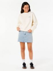 Rip Curl Bluza "Neon Diamond Heritage" w kolorze beżowym rozmiar: L. Brązowe bluzy Rip Curl, l, bez wzorów, z bawełny, bez kaptura. Za 135.81 zł.