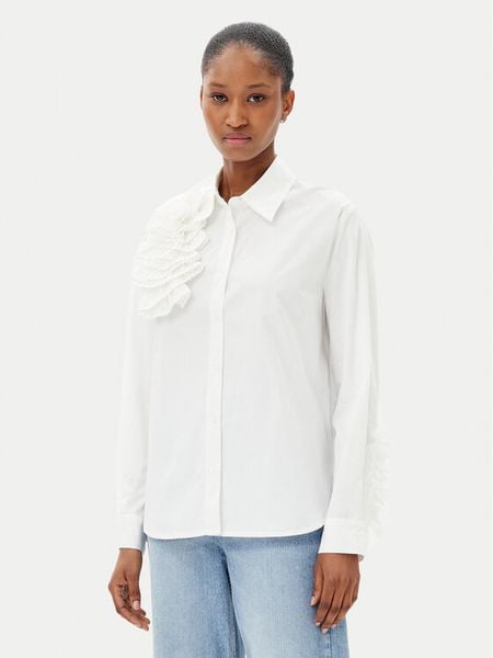 Artigli Koszula ACCA002425 Biały Regular Fit. Białe koszule Artigli, bez wzorów, z bawełny, bez kołnierzyka, bez ramiączek. Za 339.99 zł.