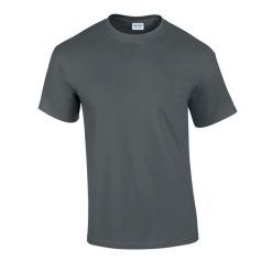 Ultra Bawełniana Koszulka Unisex Dla Dorosłych. Brązowe bluzki GILDAN, xl, bez wzorów, z bawełny, sportowe, bez kołnierzyka, bez ramiączek. Za 34.99 zł.