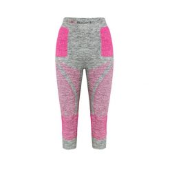 Leginsy termoaktywne ¾ damskie X-Bionic Energy Accumulator 4.0 Melange Pink. Czerwone bielizna sportowa XBIONIC, bez wzorów. Za 360.00 zł.