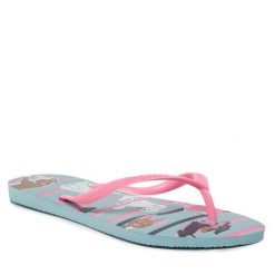Japonki Havaianas. Klapki Havaianas, bez wzorów, bez obcasa. Za 59.99 zł.