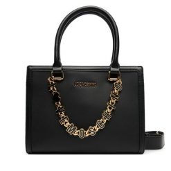 Torebka LOVE MOSCHINO. Czarne torebki klasyczne Love Moschino, bez wzorów, bez dodatków. Za 1,299.00 zł.