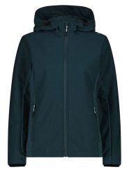 Cmp Kurtka softshellowa w kolorze ciemnozielonym rozmiar: 38. Zielone kurtki sportowe CMP, m, bez wzorów, z tkaniny, bez kaptura, outdoorowe. Za 202.03 zł.