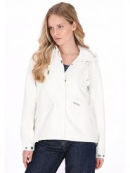 Schmuddelwedda Kurtka przejściowa w kolorze kremowym rozmiar: S. Brązowe kurtki Schmuddelwedda, s, bez wzorów, bez kaptura. Za 339.99 zł.