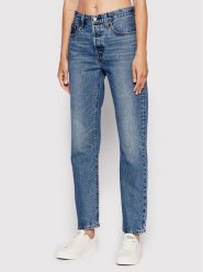 Levi's® Jeansy 501® Crop 36200-0236 Niebieski Cropped Fit. Niebieskie jeansy s, bez wzorów. Za 379.99 zł.