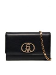 Steve Madden Torebka Bpetula Crossbody SM13001333-02002-B-G Czarny. Czarne torebki klasyczne Steve Madden, bez wzorów, ze skóry, bez dodatków. Za 269.99 zł.