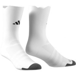 Skarpety piłkarskie adidas Light. Białe skarpety Adidas, bez wzorów, z dzianiny. Za 68.55 zł.