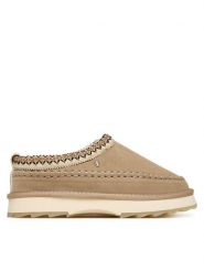 EMU Australia Kapcie Sharky Adventure Scuff W13239 Beżowy. Brązowe obuwie domowe EMU Australia, bez wzorów, ze skóry, bez zapięcia. Za 529.00 zł.