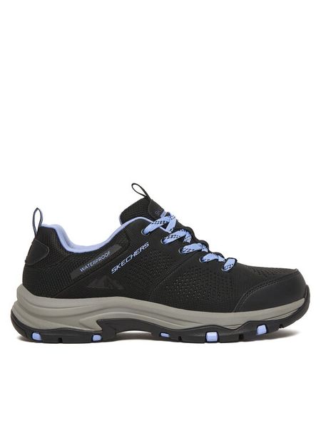 Skechers Trekkingi Trego 180119/BKPR Czarny. Czarne trekkingi Skechers, z materiału, trekkingowe. Za 449.99 zł.