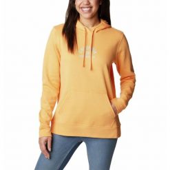 Bluza Turystyczna z kapturem Damska Columbia Trek Graphic Hoodie. Brązowe bluzy Columbia, m, bez wzorów, z kapturem. Za 218.99 zł.