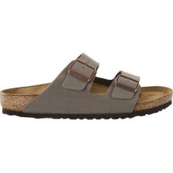 Birkenstock 151211 Stone, klapki. Klapki Birkenstock, bez wzorów, z materiału, bez obcasa. Za 279.00 zł.