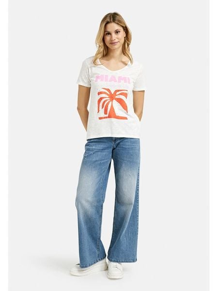 Milano Italy Koszulka w kolorze białym rozmiar: XXL. Białe bluzki Milano Italy, xxl, bez wzorów, bez kołnierzyka, bez ramiączek. Za 126.99 zł.