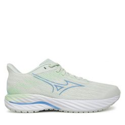 Buty do biegania Mizuno. Zielone obuwie sportowe Mizuno, bez zapięcia, do biegania, mizuno wave. Za 469.99 zł.