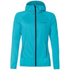 Bluza trekkingowa damska Vaude Tekoa Fleece Jacket II. Niebieskie bluzy Vaude, bez wzorów, z elastanu, bez kaptura. Za 238.35 zł.