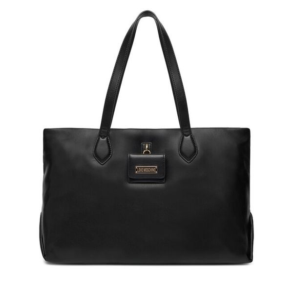 Torebka LOVE MOSCHINO. Czarne torebki klasyczne Love Moschino, bez wzorów, bez dodatków. Za 589.99 zł.