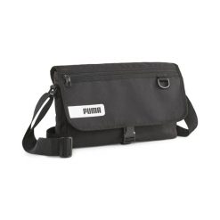 Saszetka unisex Puma DECK MESSENGER II czarna 07996101. Czarne torby na ramię Puma, bez wzorów, eleganckie, na ramię, bez dodatków. Za 113.71 zł.