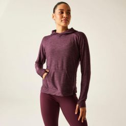 Damska lekka bluza fitness Sprint City. Fioletowe bluzy Dare 2b, bez wzorów, bez kaptura. Za 129.99 zł.