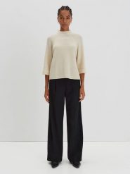 Someday Sweter "Tijoulie" w kolorze beżowym rozmiar: 38. Brązowe swetry someday., bez wzorów, z wełny, bez ramiączek. Za 217.99 zł.