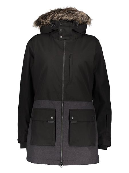 O'Neill Kurtka narciarska w kolorze czarno-szarym rozmiar: M. Czarne kurtki narciarskie O'Neill, m, bez wzorów, bez kaptura, narciarskie. Za 505.13 zł.