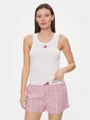 Tommy Jeans Piżama UW0UW05155 Kolorowy Regular Fit. Piżamy Tommy Jeans, bez wzorów, z bawełny, bez ramiączek. Za 329.99 zł.