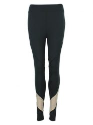 Peak Mountain Legginsy sportowe "Athlete" w kolorze czarnym rozmiar: XL. Czarne legginsy Peak Mountain, xl, bez wzorów, z materiału, outdoorowe. Za 87.81 zł.