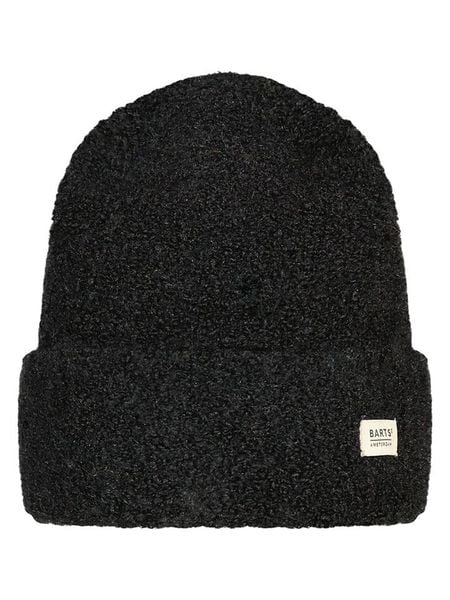 Barts Czapka "Altei" w kolorze czarnym rozmiar: onesize. Czarne czapki Barts, z aplikacjami, z wełny. Za 100.04 zł.