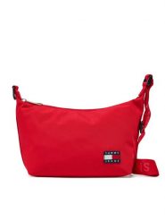 Tommy Jeans Torebka Tjw Ess Daily Shoulder Bag AW0AW17287 Czerwony. Czerwone torebki klasyczne Tommy Jeans, bez wzorów, z jeansu, bez dodatków. Za 159.99 zł.