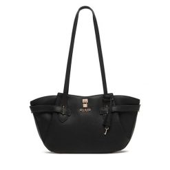 Torebka Guess. Czarne torebki klasyczne Guess, z aplikacjami, bez dodatków. Za 639.99 zł.