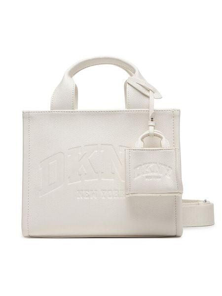 DKNY Torebka R53AAC80 Écru. Torebki klasyczne DKNY, bez wzorów, ze skóry, bez dodatków. Za 609.99 zł.