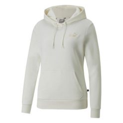 Bluza Z Haftem ESS+ Dla Kobiet. Białe bluzy Puma, xl, bez wzorów, bez kaptura. Za 329.99 zł.