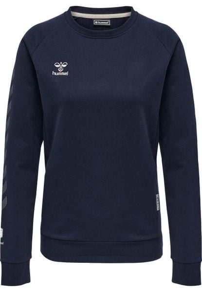 Damska bluza bawełniana Hummel Move Grid. Niebieskie bluzy Hummel, xl, bez wzorów, z bawełny, bez kaptura. Za 190.50 zł.