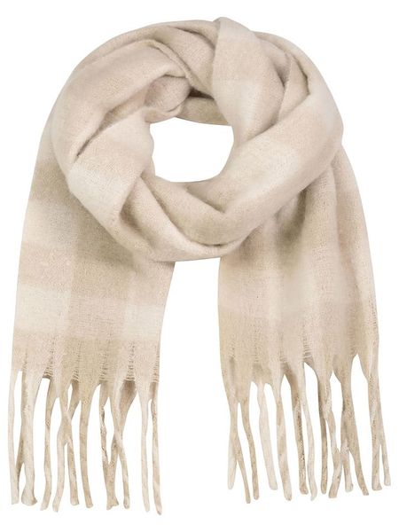 Eight2Nine Szal w kolorze beżowo-kremowym rozmiar: onesize. Brązowe szaliki Eight2Nine, bez wzorów, z materiału. Za 91.77 zł.