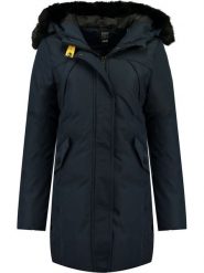Geographical Norway Płaszcz zimowy "Cherifa" w kolorze granatowym rozmiar: XL. Niebieskie płaszcze Geographical Norway, na zimę, xl, bez wzorów, z puchu, bez kaptura. Za 259.74 zł.