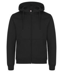 Clique Miami Hoody Full Zip bluza z zamkiem z mieszanki bawełny – Black. Czarne bluzy CLIQUE, xl, bez wzorów, z bawełny, z kapturem. Za 192.74 zł.