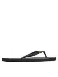 Roxy Japonki 839470 Czarny. Czarne klapki Roxy, bez wzorów, z syntetyku, bez obcasa. Za 59.99 zł.