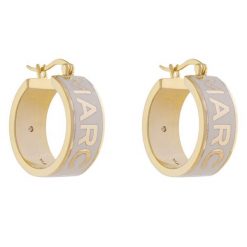 Kolczyki Marc Jacobs. Żółte kolczyki Marc Jacobs, złote. Za 469.99 zł.