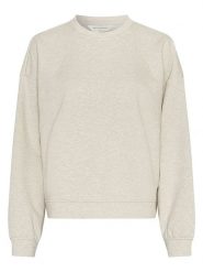 MOSS COPENHAGEN Bluza w kolorze kremowym rozmiar: S/M. Brązowe bluzy sportowe Moss Copenhagen, m, bez wzorów, bez kaptura. Za 149.45 zł.