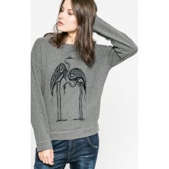 Pepe Jeans - Bluza Catt. Szare bluzy Pepe Jeans, s, z aplikacjami, z bawełny, bez kaptura. W wyprzedaży za 199.90 zł.