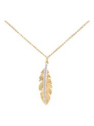 Revoni Złoty naszyjnik z diamentami - dł. 42 cm rozmiar: onesize. Żółte naszyjniki Revoni, z diamentem, złote. Za 1,087.99 zł.