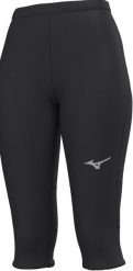 Damskie legginsy 3/4 Mizuno MZNRB. Czarne legginsy Mizuno, l, bez wzorów, z materiału, z podwyższonym stanem. Za 212.70 zł.