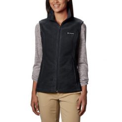 Bezrękawnik Sportowy Damski Columbia Benton Springs. Czarne kamizelki Columbia, s, bez wzorów, bez kaptura. Za 147.99 zł.
