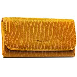 Duży, brązowy portfel damski ze skóry ekologicznej - 4U Cavaldi. Brązowe portfele 4U Cavaldi, bez wzorów, ze skóry ekologicznej. Za 45.00 zł.