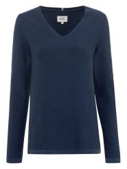Camel Active Sweter w kolorze granatowym rozmiar: S. Niebieskie swetry Camel Active, s, bez wzorów, z bawełny, bez ramiączek. Za 162.87 zł.